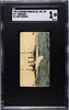 1909-11 Booker Tobacco Co. U.S. Missouri Backstamp U.S. Battleships SGC 1 front of card