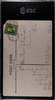 1910 Roth & Langley PC798-10 Strike One Baseball Lovers SGC 1 back of card