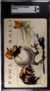 1909 AH Co. PC798-42 Fowl Ball Franklin Stamp SGC 1 front of card