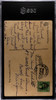 1909 AH Co. PC798-42 Fowl Ball Franklin Stamp SGC 1 back of card