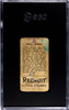 1912 T207 Harry Krause SGC 1 back of card