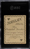 1909 Hassan Cigarettes Mandrill Animals SGC 3 back of card