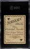 1909 Hassan Cigarettes Orangutan Animals SGC 2.5 back of card