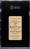 1909-11 Booker Tobacco Co. U.S. Louisiana Backstamp U.S. Battleships SGC 1 back of card