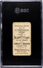 1909-11 Booker Tobacco Co. U.S. Rhode Island U.S. Battleships SGC 1 back of card