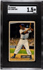 1951 Bowman Larry Doby #151 SGC 1.5 front of card