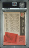 1985 Baseball Cards Magazine Mickey Mantle #202 Repli-Cards PSA Authentic back of card
