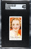 1938 John Player & Sons Olivia De Havilland #11 Third Series SGC 4 front of card