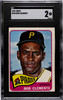 1965 Topps Roberto Clemente #160 Pittsburgh Pirates HOF SGC 2 front of card