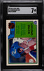 1983-84 O-Pee-Chee Wayne Gretzky #215 Goals Leader Edmonton Oilers HOF SGC 7 front of card