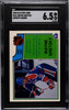 1983-84 O-Pee-Chee Wayne Gretzky #216 Assists Leader Edmonton Oilers HOF SGC 6.5 front of card