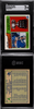 1983-84 O-Pee-Chee Wayne Gretzky #204 Ross Trophy Edmonton Oilers HOF SGC 7 front and back of card