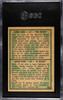 1971-72 O-Pee-Chee Gordie Howe #262 Detroit Red Wings HOF SGC 5 back of card 1971-72 O-Pee-Chee Gordie Howe #262 Detroit Red Wings HOF SGC 5 back of card