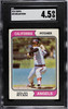 1974 Topps Nolan Ryan #20 California Angels HOF SGC 4.5 front of card