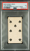 1888 Kinney Bros. 7 of Spades N233 Transparent Playing Cards PSA 3 front of card