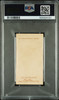 1888 Kinney Bros. 7 of Spades N233 Transparent Playing Cards PSA 3 back of card