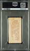 1888 Kinney Tobacco Corporal of Heavy Artillery N224 Military Series PSA 1 back of card