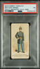 1888 Kinney Tobacco 2nd Lieutenant Infantry N224 Military Series PSA 1 front of card