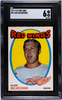 1971-72 Topps Alex Delvecchio #37 Detroit Red Wings HOF SGC 6 front of card