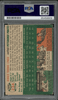 1954 Topps Jerry Lynch #234 Pittsburgh Pirates On-Card Autograph RC PSA Authentic 609 back of card