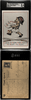 1911 PC798-16 Guess I'm Some Base Stealer #2929 Baseball Kidlets Series SGC 1 front and back of card