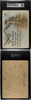 1908 H.M. Rose PC798-14 A Hit! A Hit! The Ball Fiend Cries Crossed Bats & Ball Series PC SGC 1 front and back of card