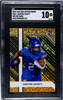 2024 Leaf Ashton Jeanty #PSB-1 Pro Set Base Gold Shimmer Promo 3/3 Las Vegas Raiders RC SGC 10 front of card