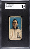 1909-11 T206 Jack Barry Polar Bear Factory No. 6 Philadelphia Amer. SGC 1 front of card
