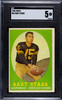 1958 Topps Bart Starr #66 Green Bay Packers HOF SGC 5 front of card