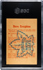 1960-61 Parkhurst Dave Creighton #10 Toronto Maple Leafs SGC 5.5 back of card