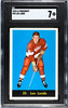 1960-61 Parkhurst Len Lunde #35 Detroit Red Wings SGC 7 front of card