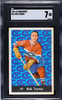 1961-62 Parkhurst Bob Turner #41 Montreal Canadiens SGC 7 front of card
