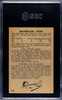 1963-64 Parkhurst John MacMillan #15 Toronto Maple Leafs RC SGC 2 back of card