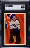 1963-64 Parkhurst Johnny Bower #65 Toronto Maple Leafs HOF SGC 6 front of card