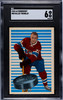 1963-64 Parkhurst Gilles Tremblay #80 Montreal Canadiens SGC 6 front of card