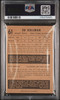 1953 Parkhurst Ed Kullman #61 New York Rangers PSA 3 back of card