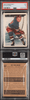 1953 Parkhurst Ed Kullman #61 New York Rangers PSA 3 front and back of card