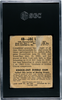 1948 Leaf Joe Louis #48 HOF SGC 1 back of card
