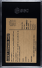 1954-55 Parkhurst Lou Jankowski #79 Lucky Premium Back Chicago Blackhawks RC SGC 5.5 back of card