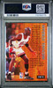1993 Fleer Ultra Michael Jordan #7 Famous Nicknames Chicago Bulls HOF PSA 6 back of card