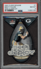 2001 Fleer Genuine Brett Favre #7 Seek and Deploy Green Bay Packers HOF PSA 8 front of card 2001 Fleer Genuine Brett Favre #7 Seek and Deploy Green Bay Packers HOF PSA 8 front of card