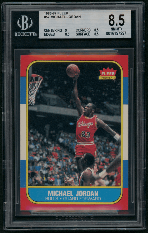 ​Results from our Seventh 1986 Fleer Basketball Complete Set Break