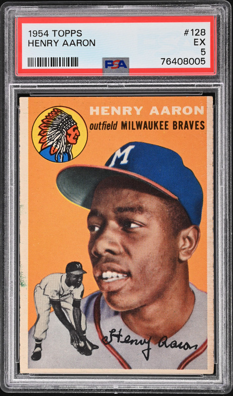 Results from our Seventh 1954 Topps Complete Set Break