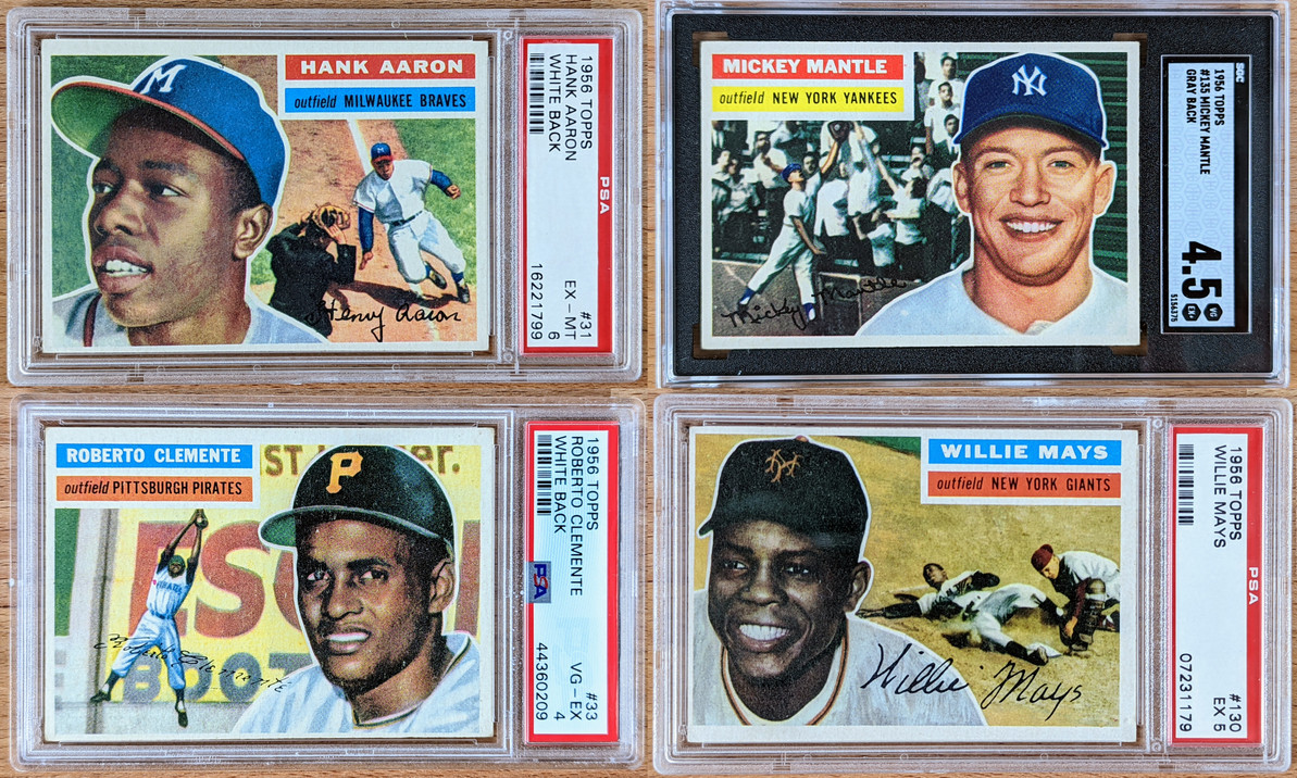 1956 Topps Complete Set Break Results