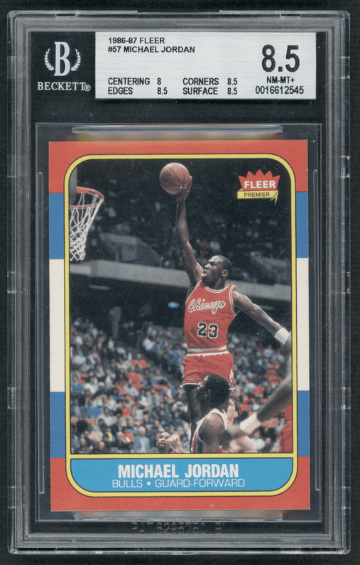 ​Results from our Ninth 1986 Fleer Basketball Complete Set Break