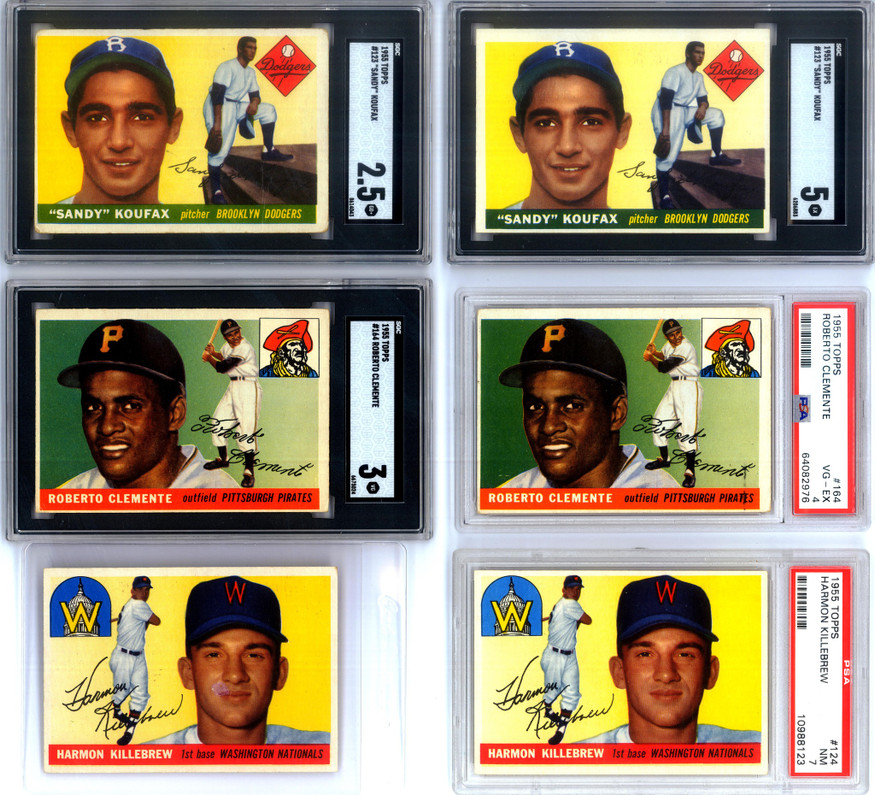 1955 Topps Double RC Set Break Results