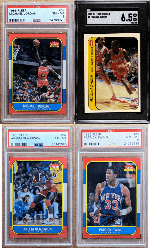 Randomizer Run for our Third 1986 Fleer Basketball Set Break