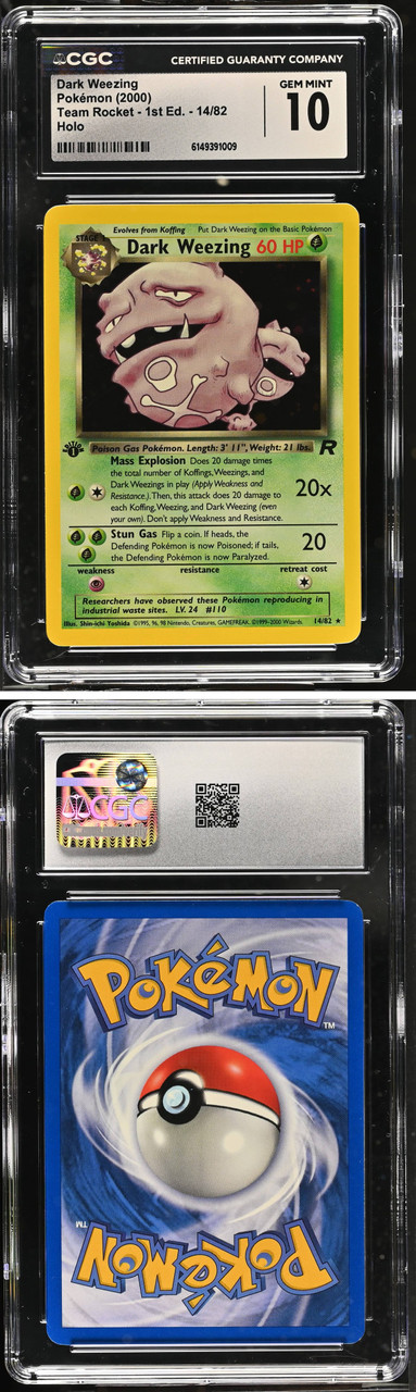 first edition weezing pokemon card Rare 1st Edition Weezing 45/62 Pokemon Card Fossil Set WOTC 1999 NM Never Played
