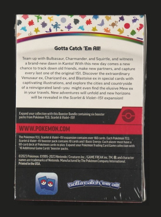 Pokémon Scarlet & Violet 151 Booster Bundle (6 Packs)