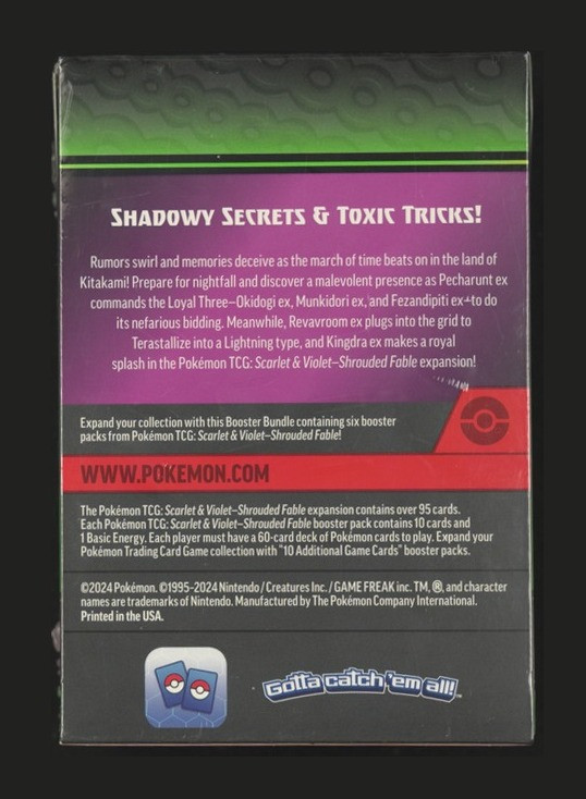 Pokémon Shrouded Fable Booster Bundle (6 Packs)